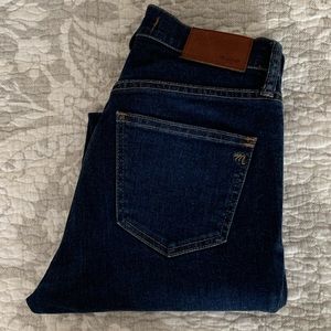 Madewell 9” High Rise skinny jeans